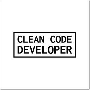 Clean Code Developer Posters and Art